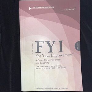 FYI For Your Improvement Book